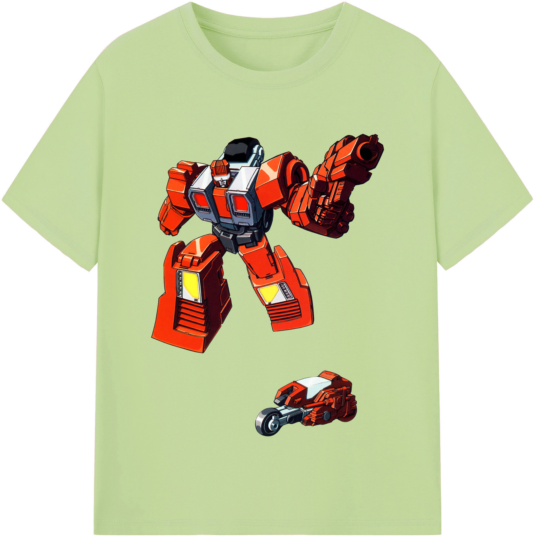 （画像用）  綿100％半袖Tシャツ（フロントプリント）